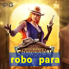 robo para plataforma de jogos